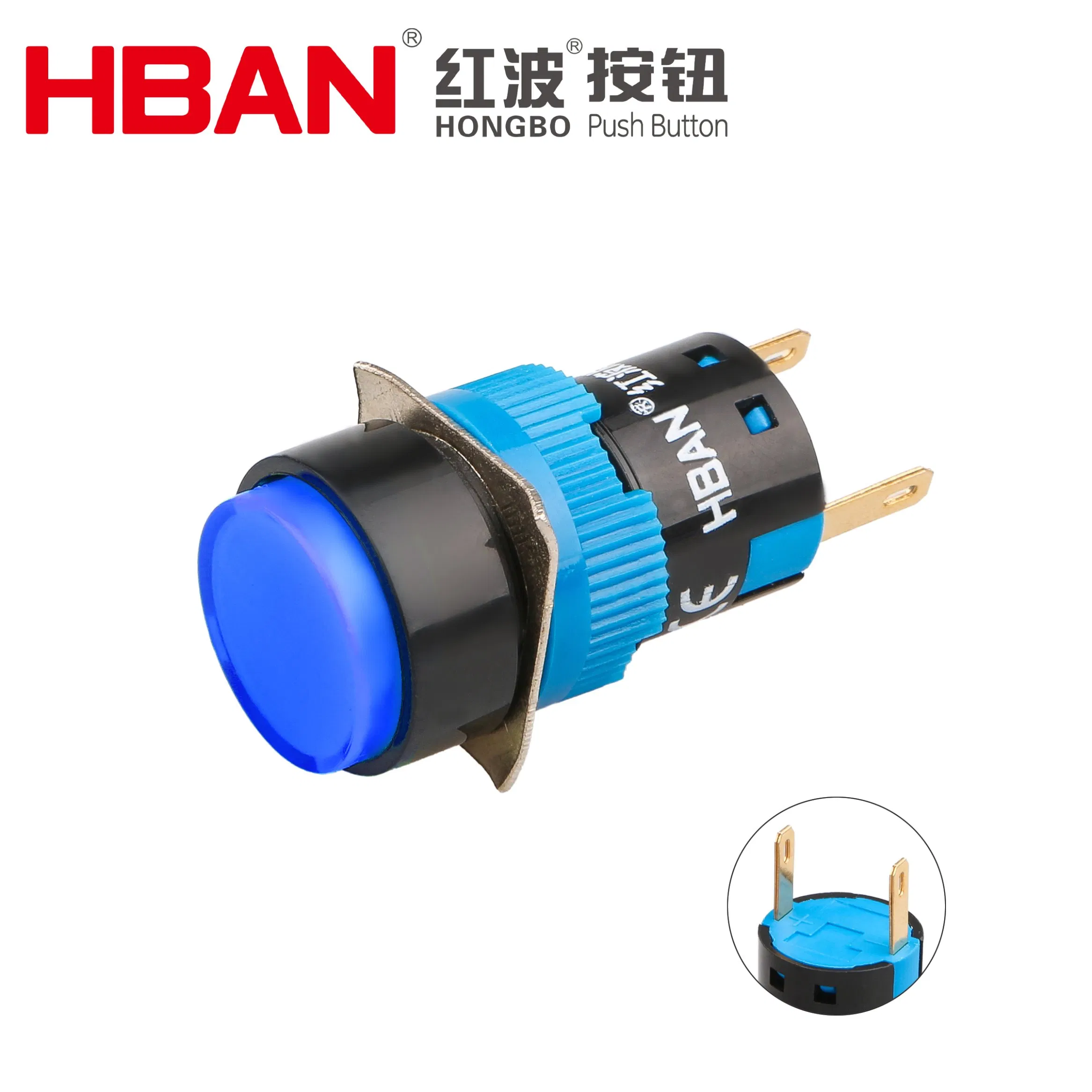 16mm General Electric Signal Light Multi Color LED Optional Waterproof and Seismic IP65
