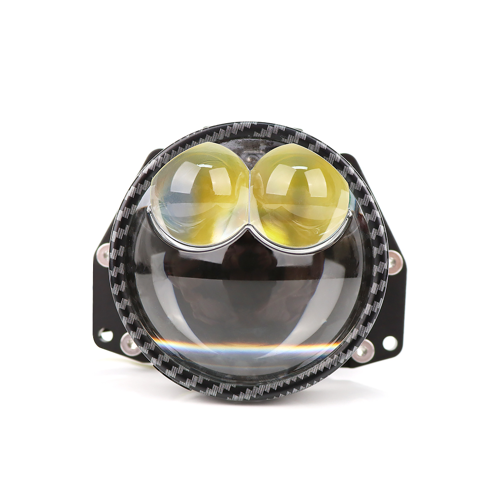 80w 8000lm Automotive Lighting Accessories Laser Bi Led Projector 3 Inch Led Lens Headlight P92 Led Laser Lens Lamp