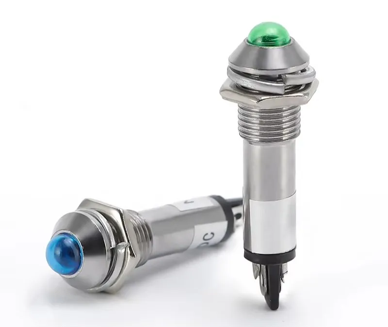 8mm Metal Indicator Light Specifications 5