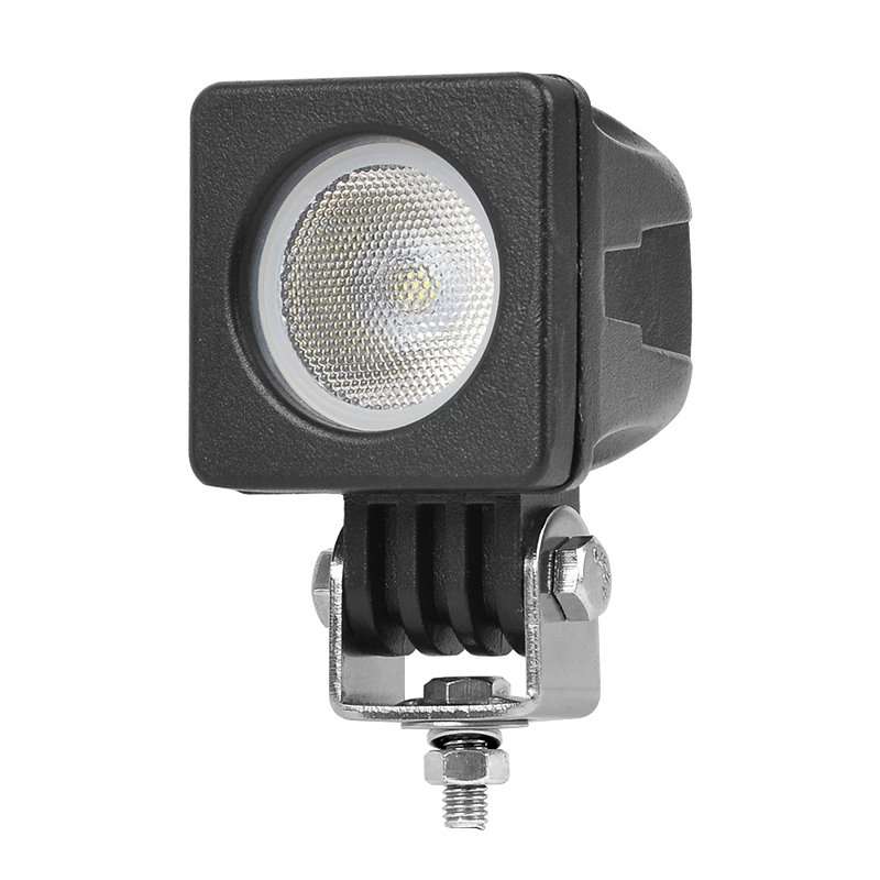 2" Scooter Motorcycle Bike Bicycle 10W Square LED Work Lighting, Auto Car ATV UTV Driving Light, Mechanical Equipment Working Lamp