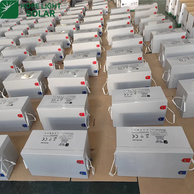 Solar Battery Gel 12V 100ah 200ah 250ah Lead Acid Battery System Use