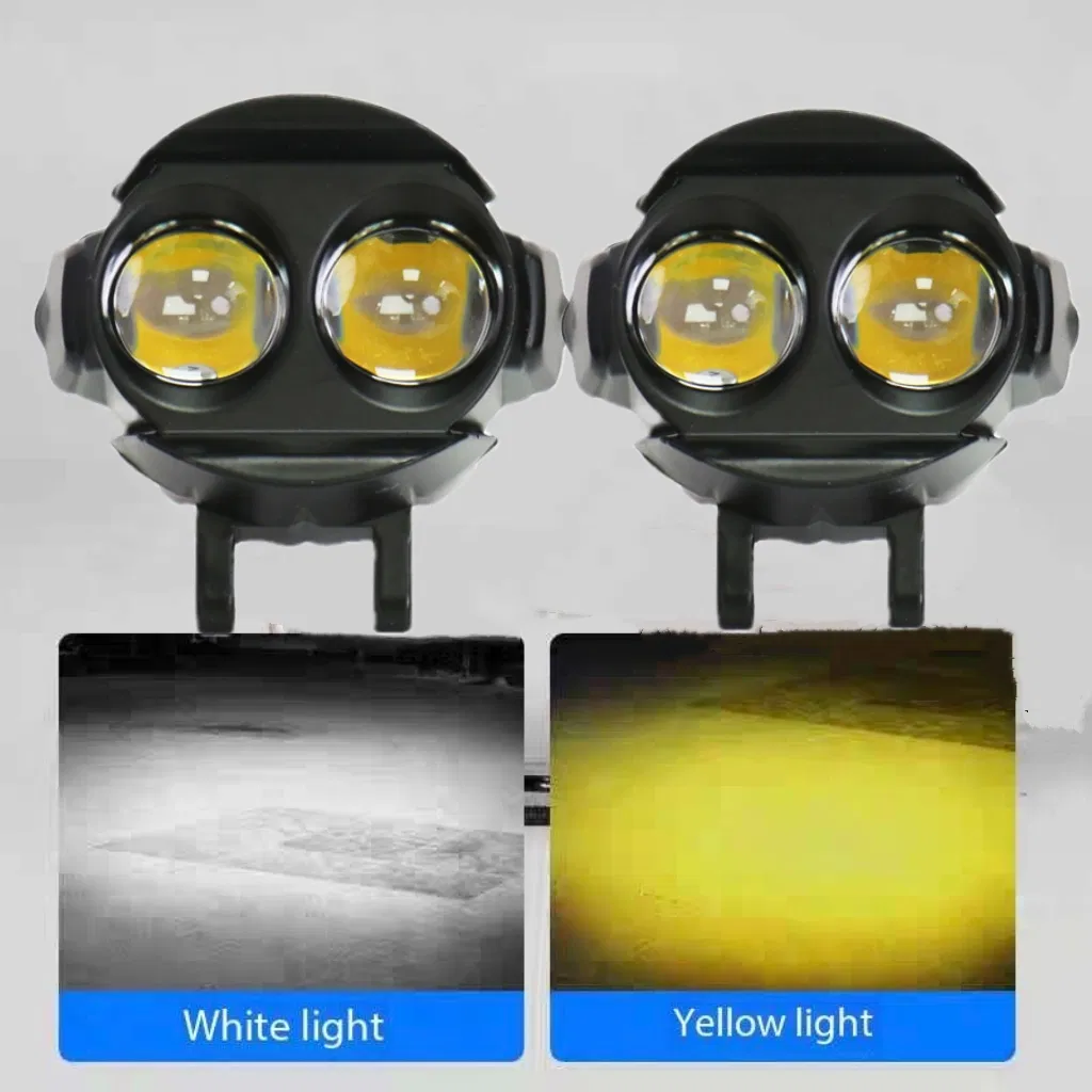 16W 18W Fashion Motorcycle Fog Light E-Bike Scooter Spotlight Night Riding
