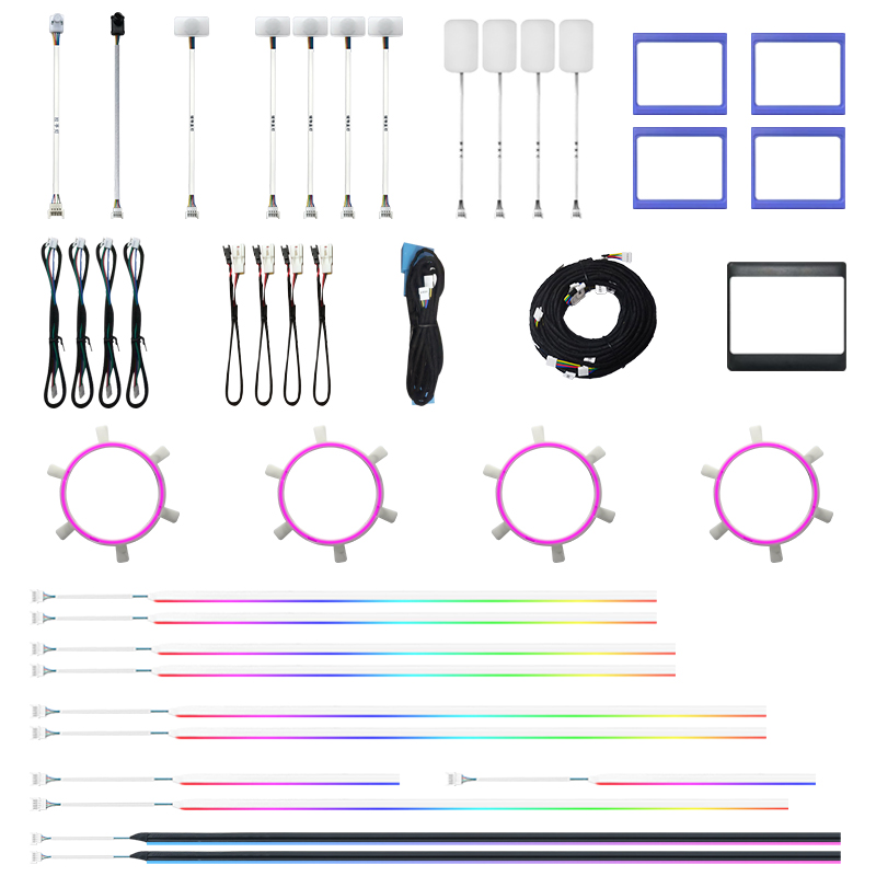TMPRO High Bright RGB LED Ambient Light for BYD Seal EV 2022-2023 Interior Lighting System Interior Trim