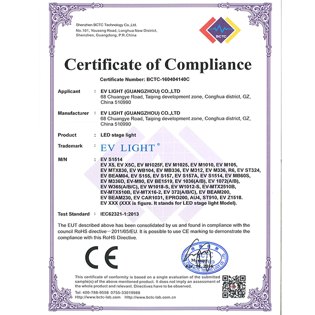 Certification