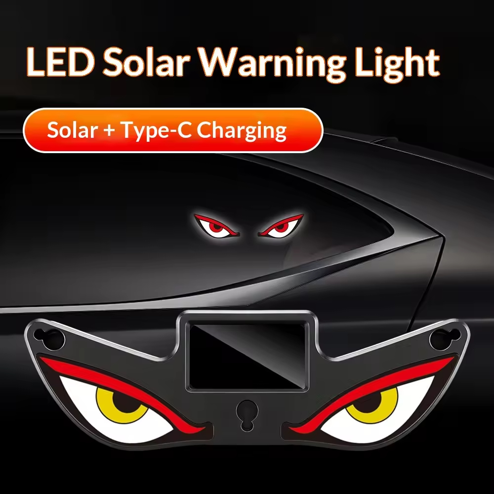 Wholesale Universal High-quality LED ABS Car Luminous Devil Eyes Personalized LED Car Ambient Light for Electric Motorcycle