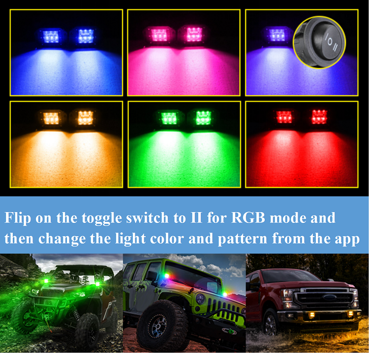 Spot Beam RGB Accent Lights