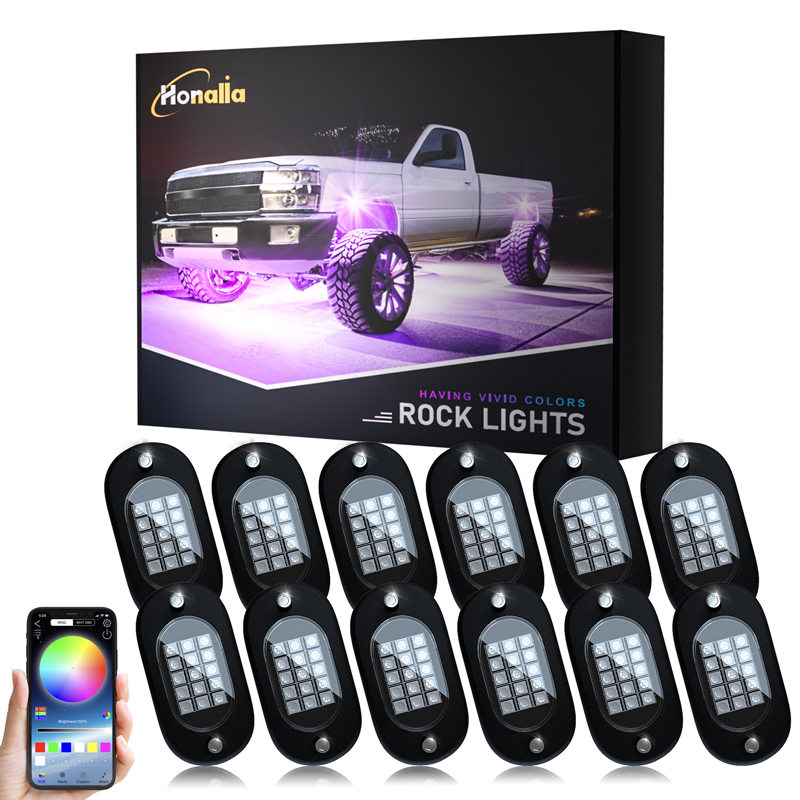 RGB Rock Lights Dynamic Modes
