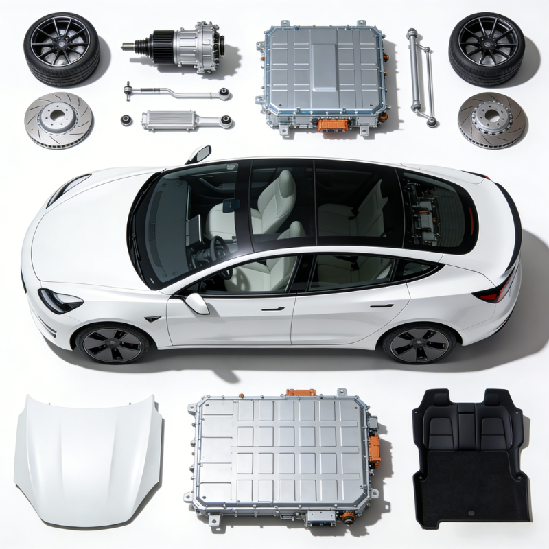 New Smart Car Electronics Ambient Lighting Exterior Kit for Tesla Model 3 2017-2023 with Direct Bolt-On Fit and Premium Quality