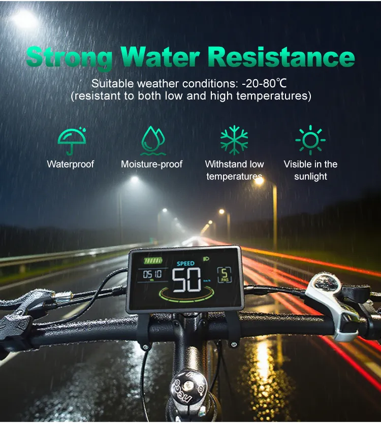 Scooter Display Ciclocompuador Ciclismo Bicycle Parts Electric Scooter Bike Accessories LED Display