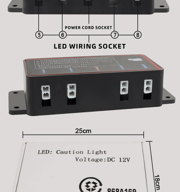 OEM Car Grille Light Wireless Remote Control Waterproof LED Daytime Running Light for Global Vehicle Models Customizable
