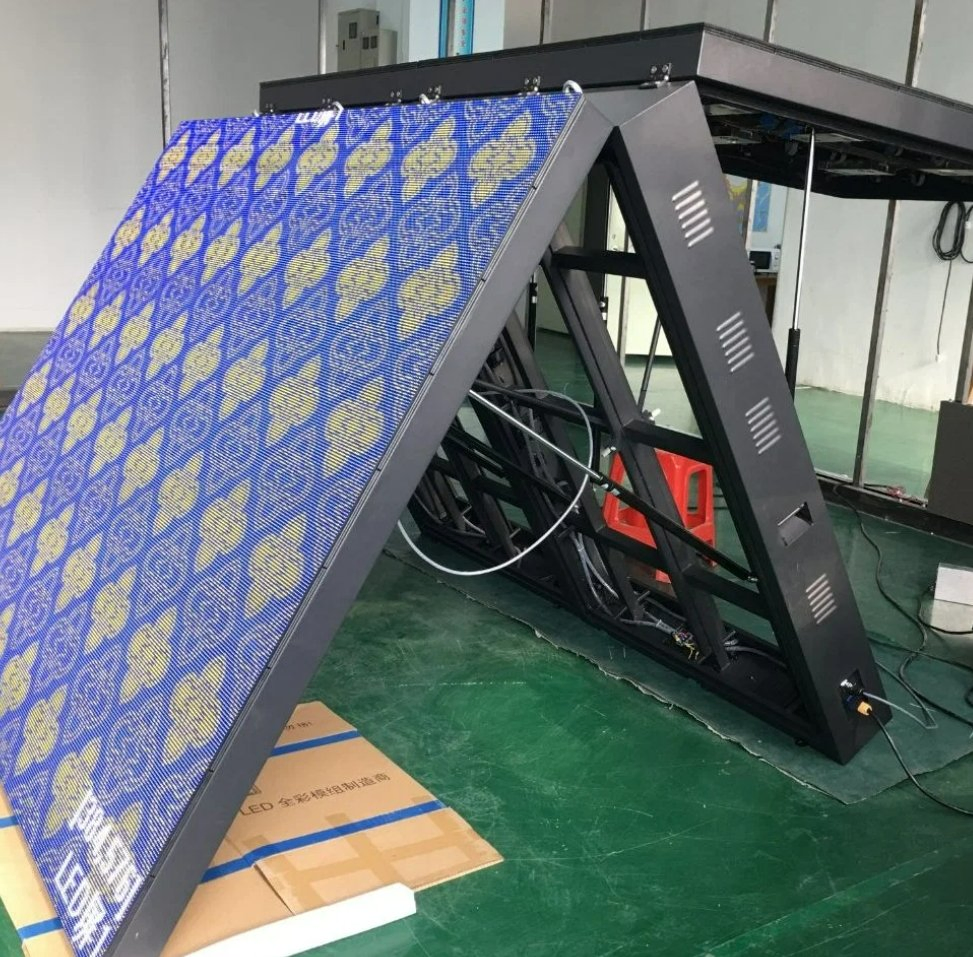 IP65 Waterproof Outdoor Vehicle Mounted Advertising Front Open Mobile Portable P3 P4 P5 P6 P8 P10 LED Display Screen