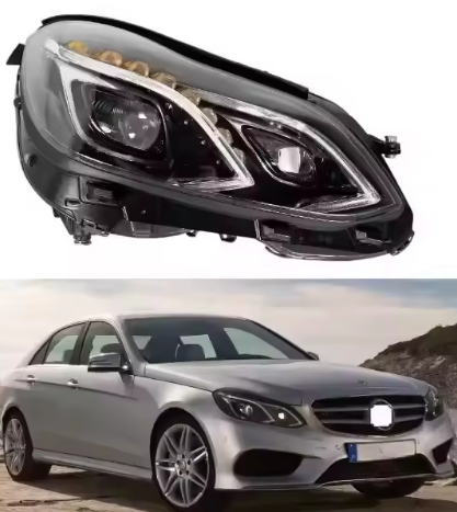 WELIFTRICH New Adaptive LED Headlight 6000K High/Low Beam 36V 6000 lm Mercedes-Benz E-Class W212 2010-2016 OEM 2128202339