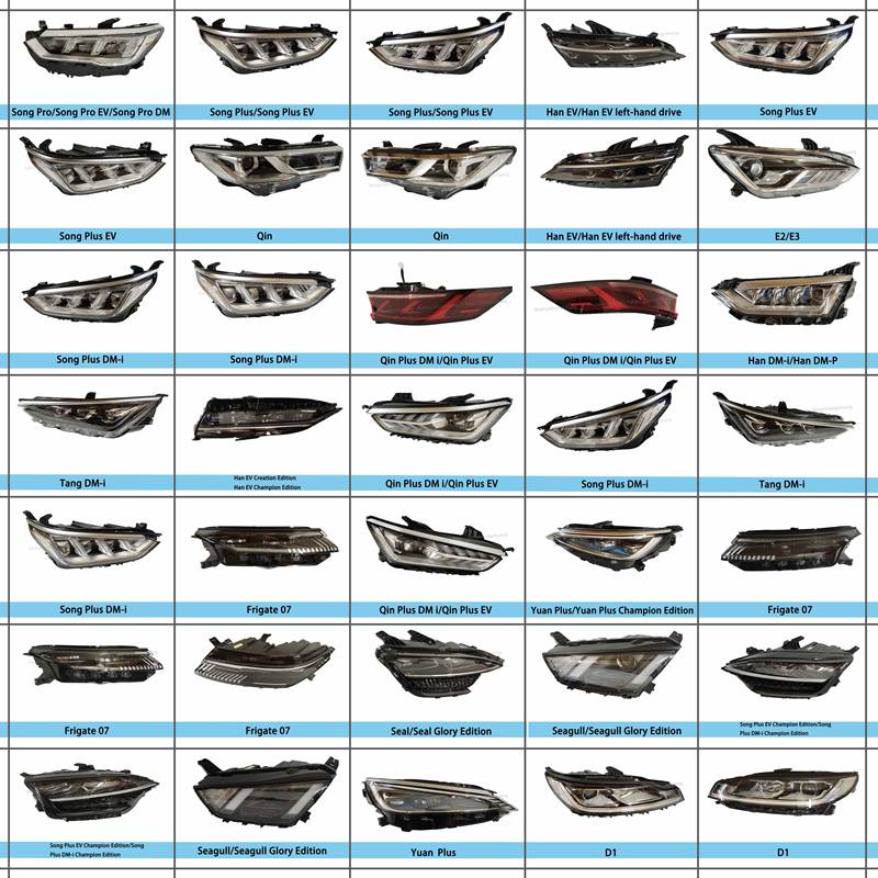 For BYD Han EV Front Left LED Headlight Assembly HCE-4121010D a 13157856-00 Replacement Lamp