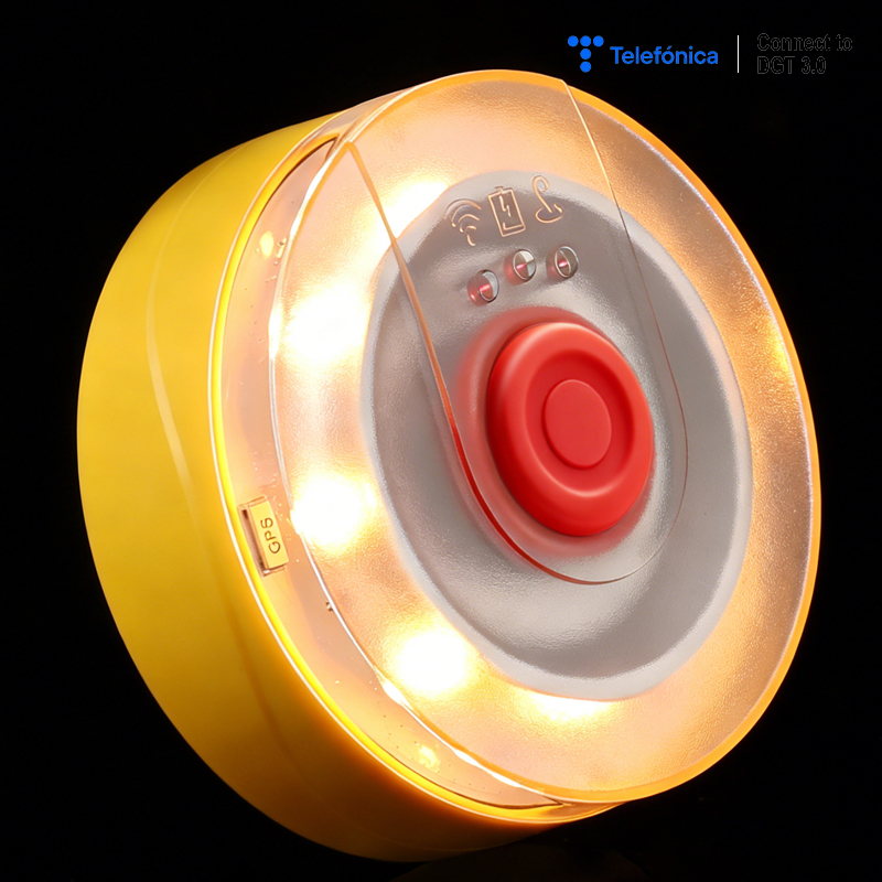 Luz V16 Geolocalizacion DGT 3.0 SIM Autonomous Emergency Light V16 Signal Beacon Light