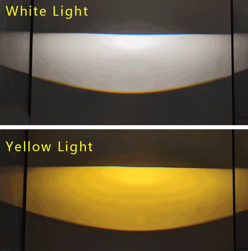 LED Fog Lamp Projector Light Front View