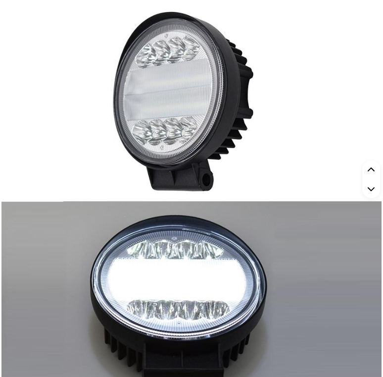 Cremallera De Focus E 4X4 Economic LED Work Light High Power 4" LED Work Light for Truck Offroad Car ATV Jeep Motorcycle Factory Price Aluminium LED Lamp