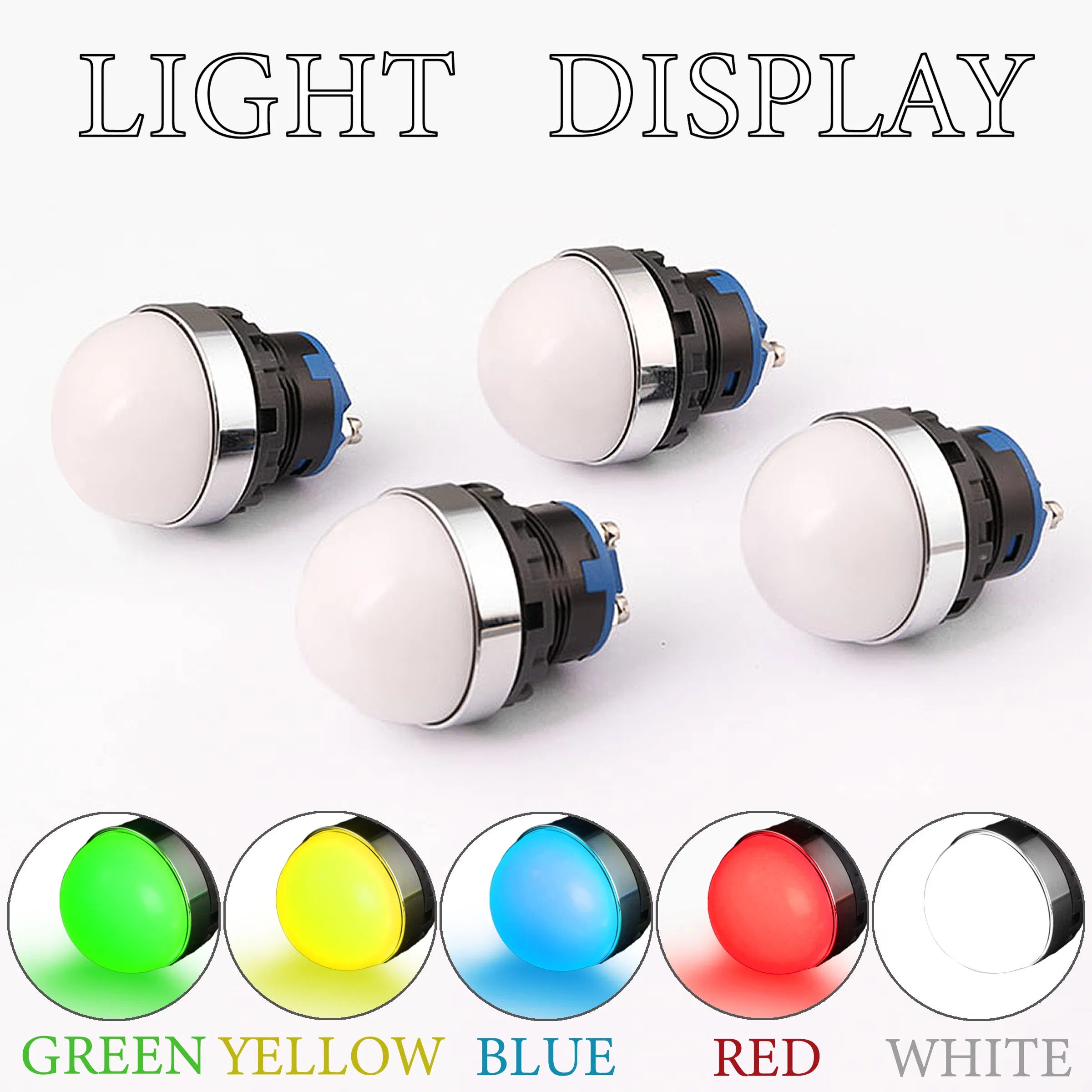 Hban UV Resistant Large Head LED Indicator Light IP65 for Use in The Transportation Industry