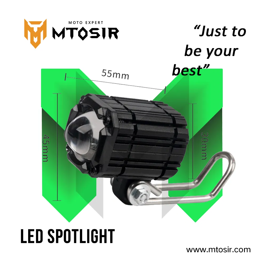 Electric Motorcycle Super Bright Flash High and Low Beam Tangent LED Spotlights