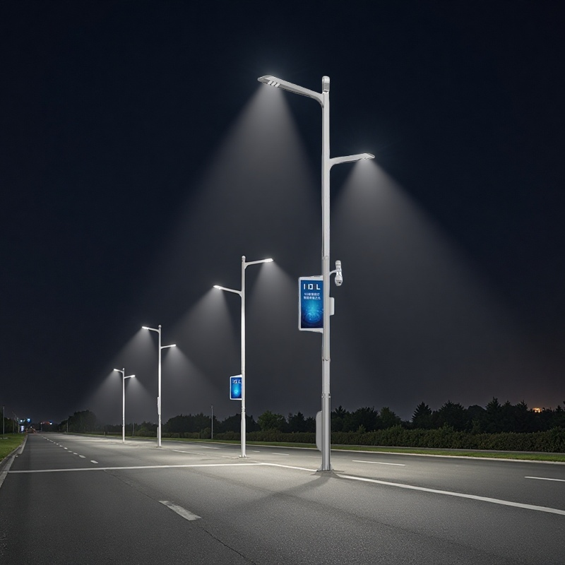 Smart City Outdoor New Energy Vehicle Charging Pile LED Smart Lighting IP65 Rating Die-cast Aluminum Construction Remote Control