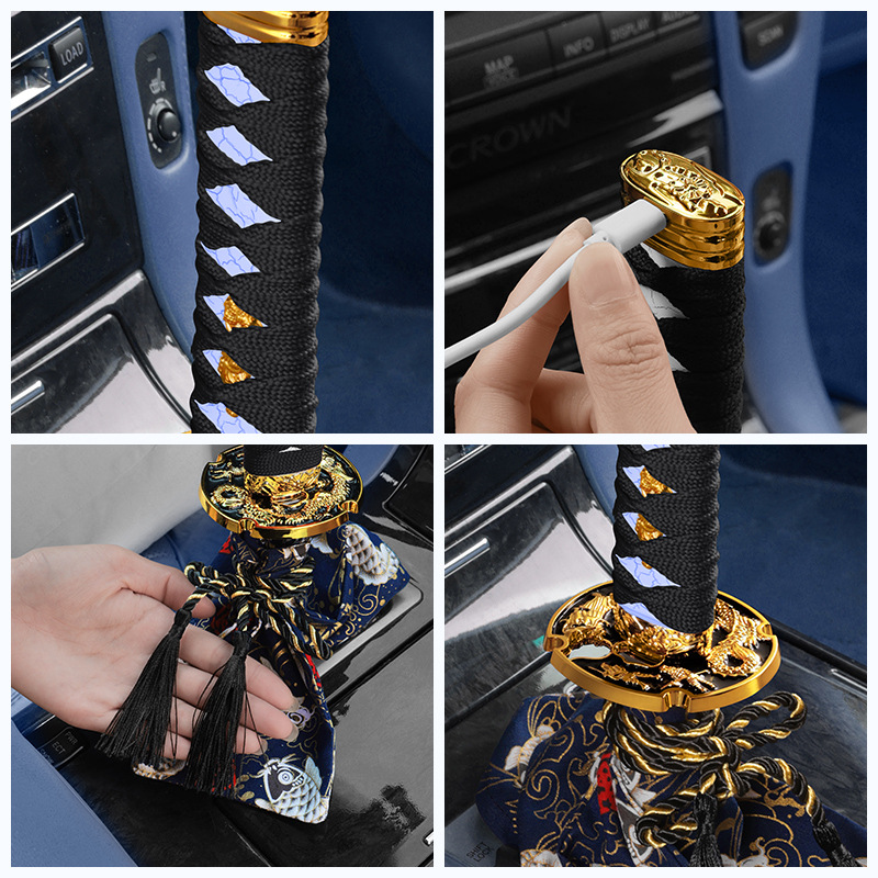 Samurai knife shift lever 13