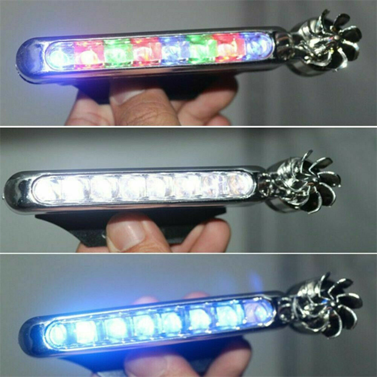 Fashion Wind Powered Led Exterior Decor Light for Automobiles Bikes and EVs Universal