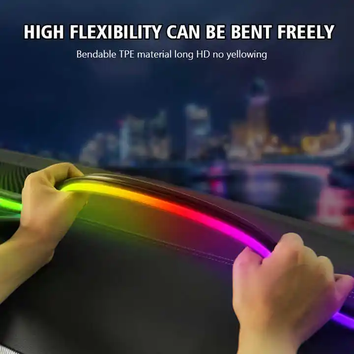 2025 New Ambient Light Multi LED Strip Lighting Universal 1.5m APP Controlled Car Atmosphere Light LED for New Energy Vehicle