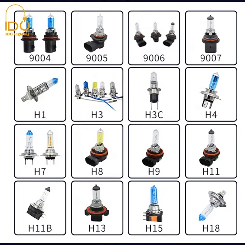 Universal Halogen Motorcycle Headlight