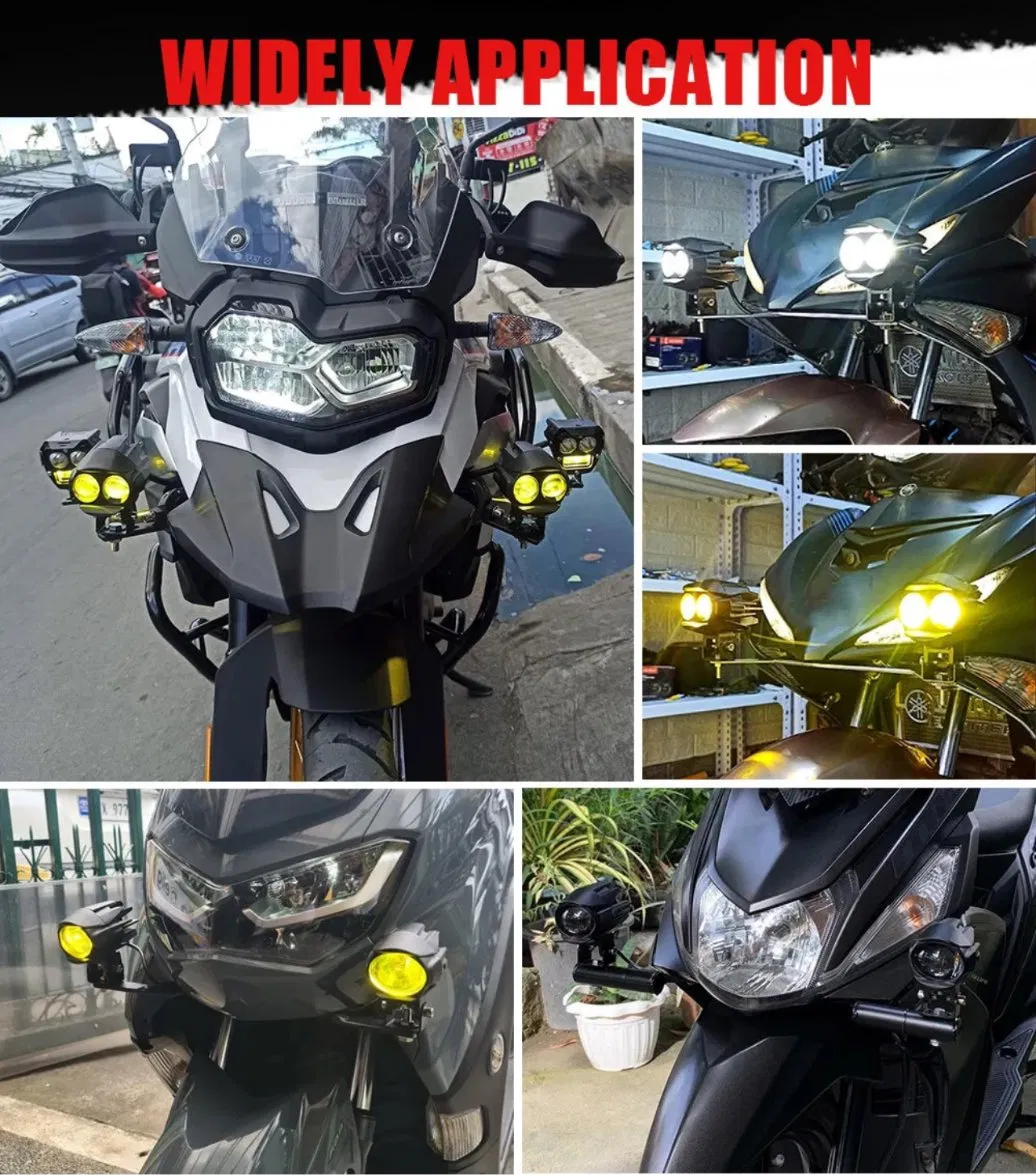 16W 18W Fashion Motorcycle Fog Light E-Bike Scooter Spotlight Night Riding