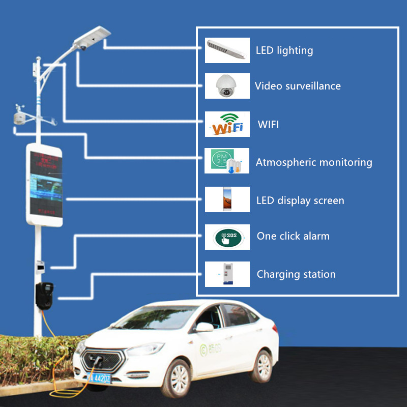 Smart Road Lighting Pole Image 8