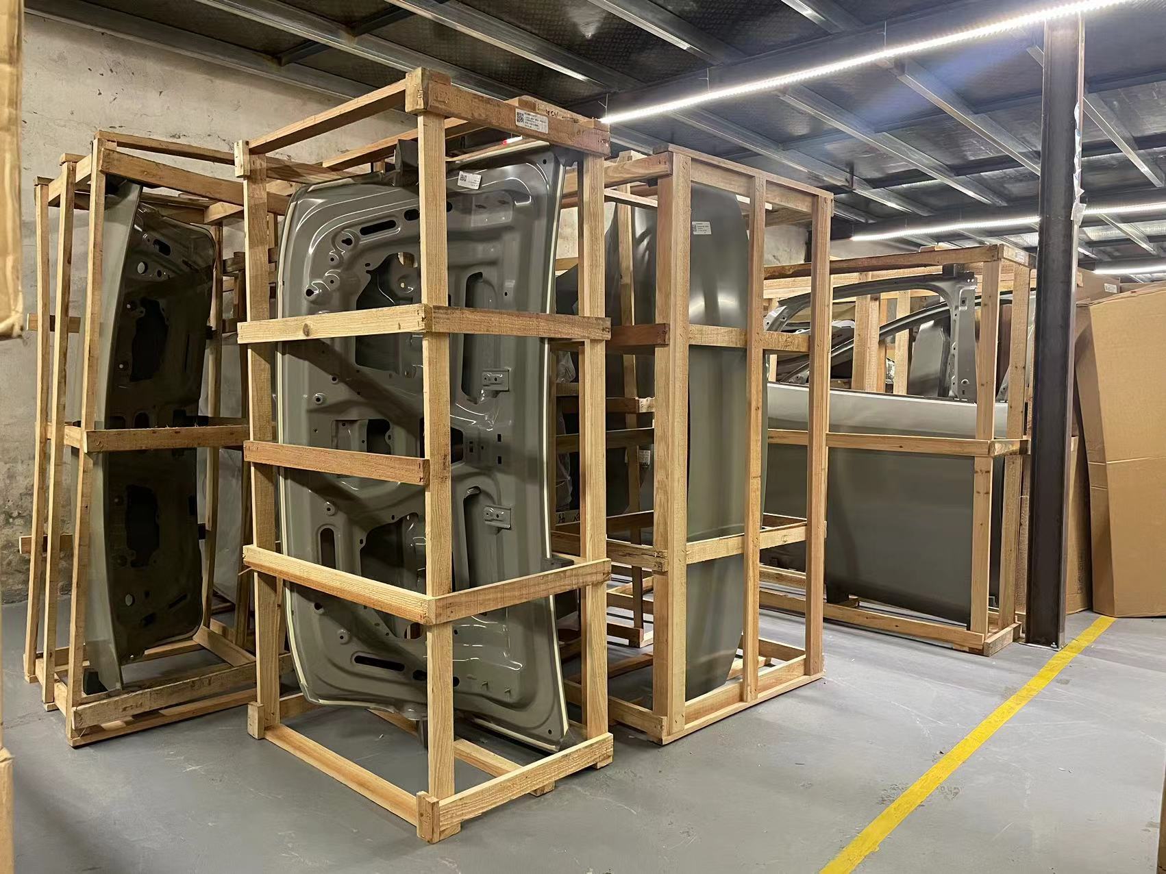 Wood Frame Fixation Process
