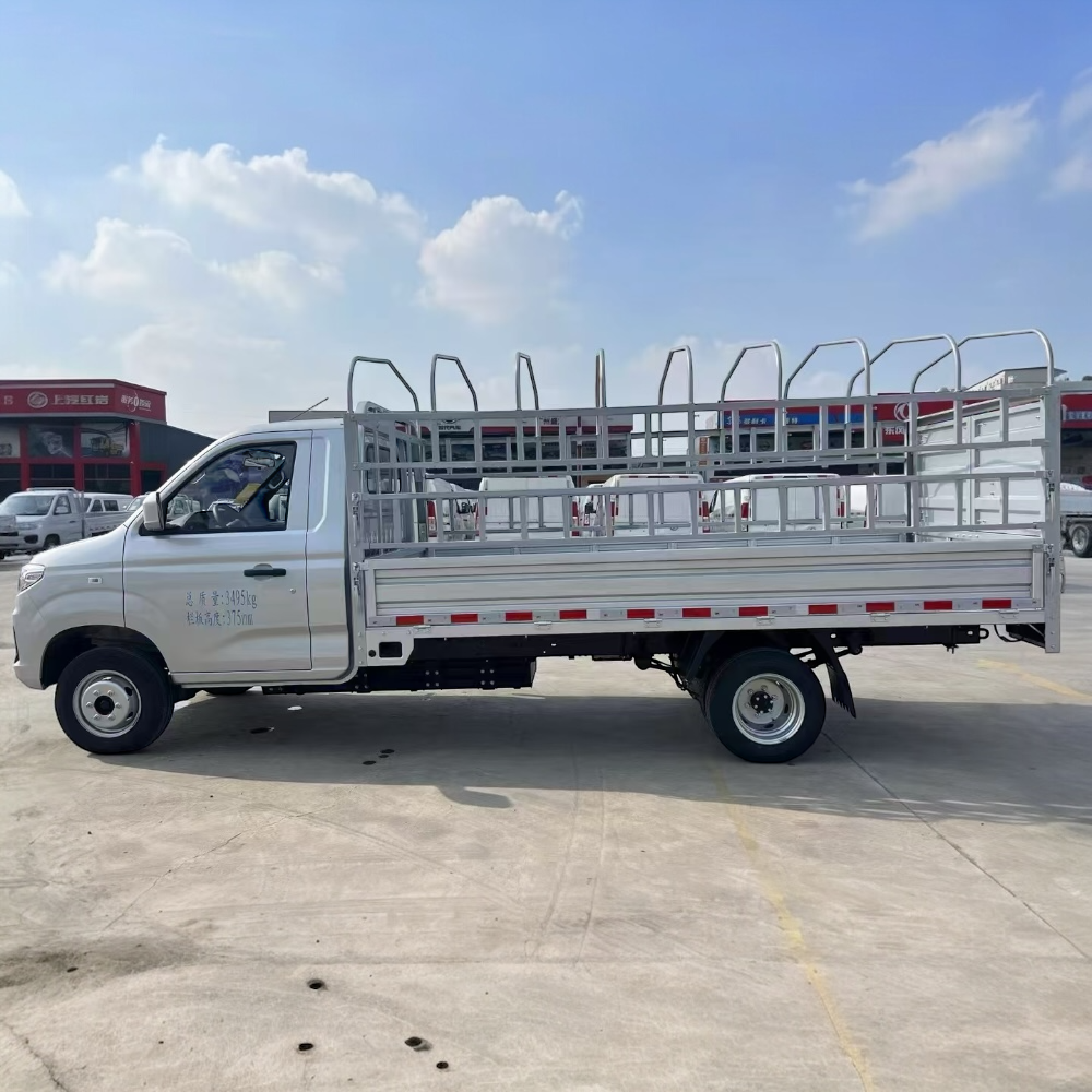 Ruichi ED71 Commercial Truck Pure Electric 263km Range 56.67kWh Battery in Stock EV Delivery with Small Light Trunk