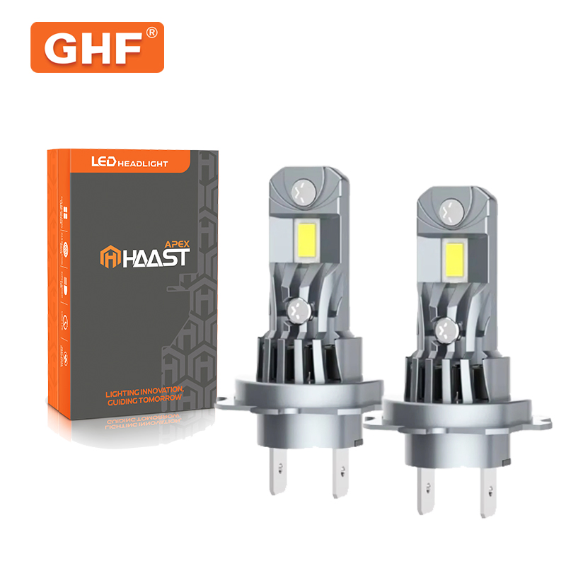 Motorbike LED Conversion Kit 50W 6500K White Fanless All-in-One Plug and Play Lighting