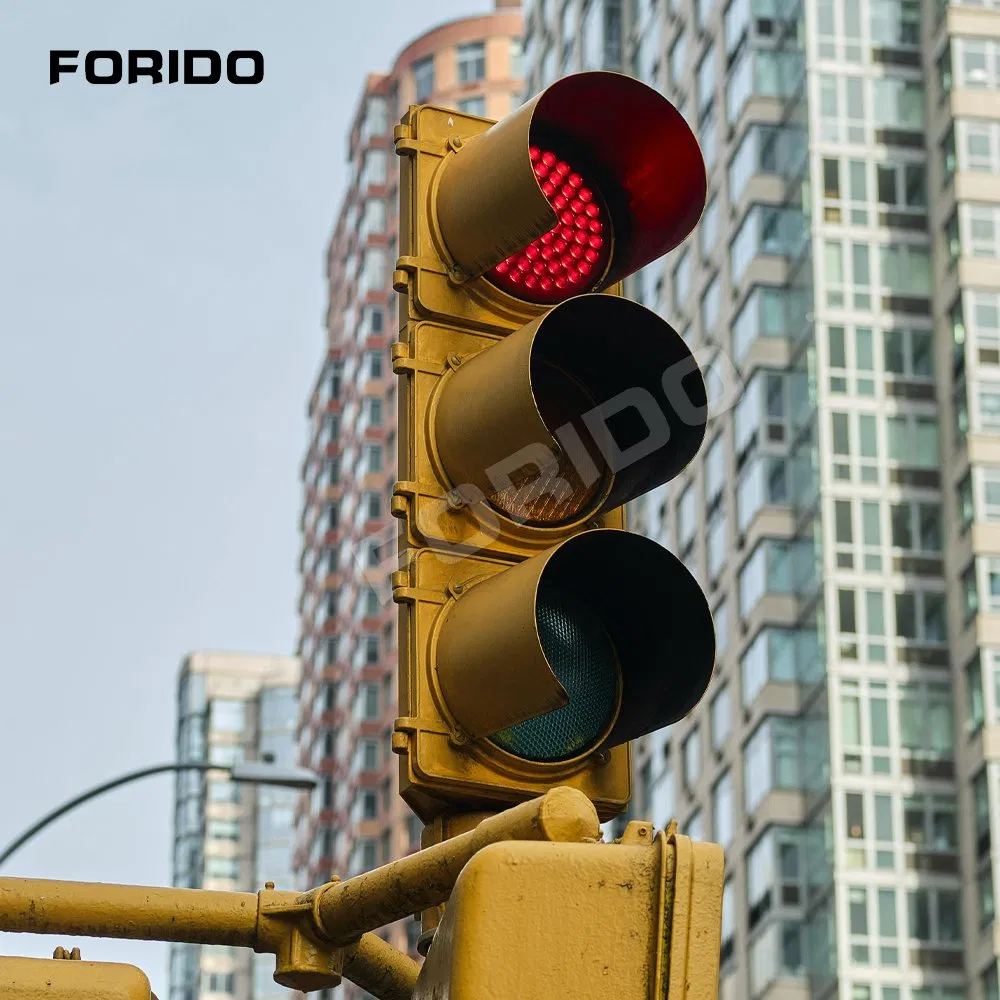 Energy-Efficient 400mm LED Traffic Light with Die-Cast Aluminum Housing