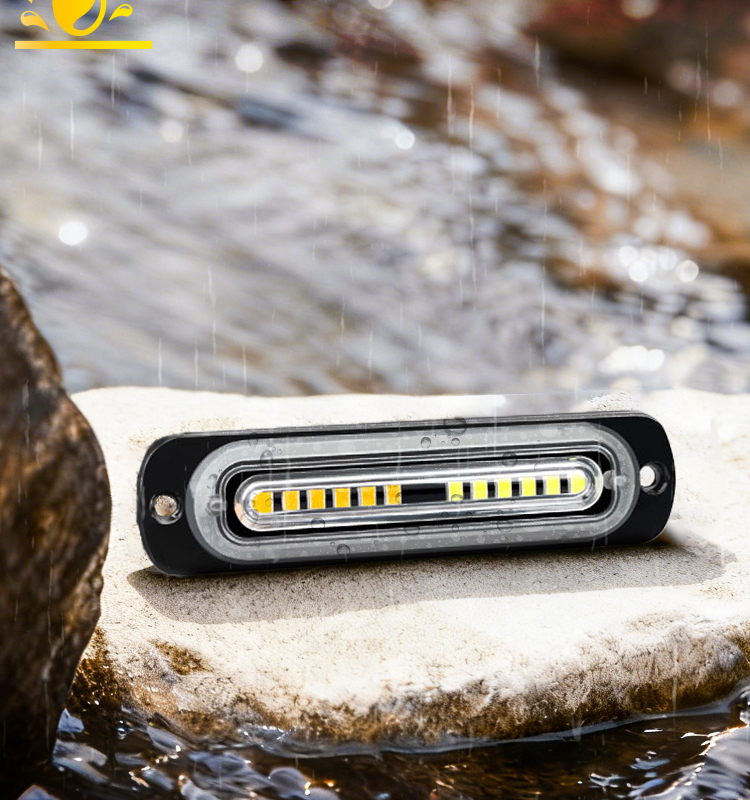 OEM Car Grille Light Wireless Remote Control Waterproof LED Daytime Running Light for Global Vehicle Models Customizable