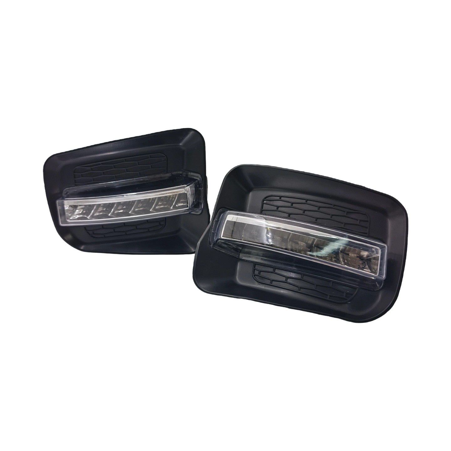 New Electric Vehicle Four-Wheel Front Bumper Grille Headlights Taillights Bumper Lights Side Lights Hood 12V 15W 5000 Lumens