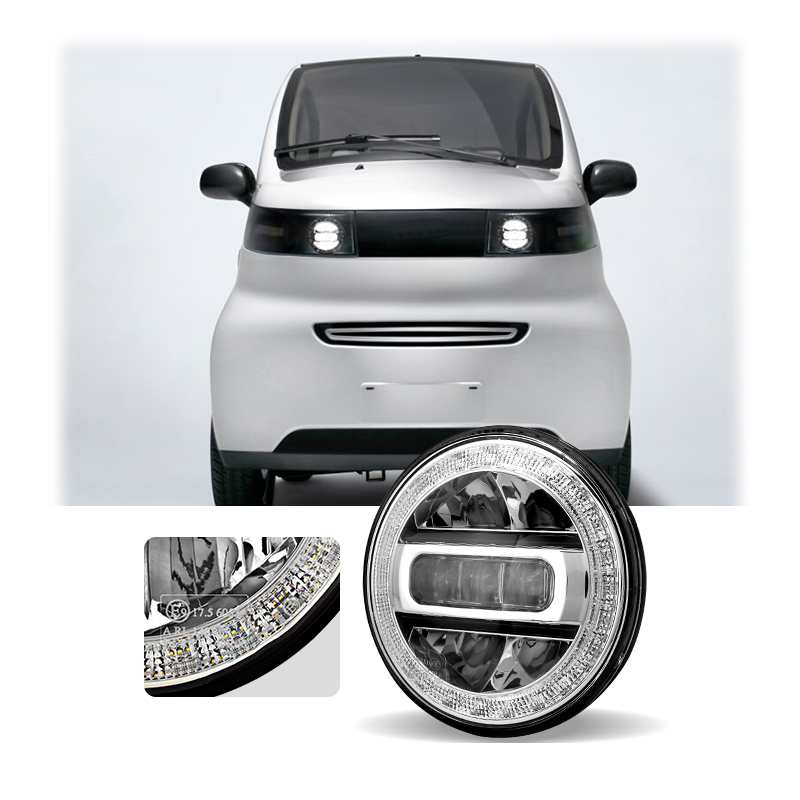 ECE DOT Certification Electric Vehicle Led Headlight Front Lighting Light 5.75" 25W High/Low Beam Led Headlight