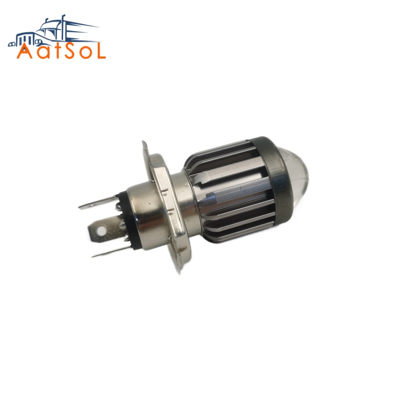 New Motor Parts Lighting System LED Bulbs Fog Lamp H4 Ba20d White Yellow LED Headlight for Motorcycle Scooter E-Bike