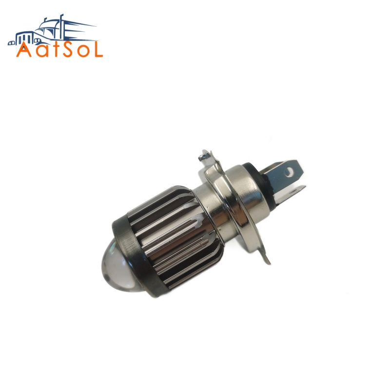 New Motor Parts Lighting System LED Bulbs Fog Lamp H4 Ba20d White Yellow LED Headlight for Motorcycle Scooter E-Bike