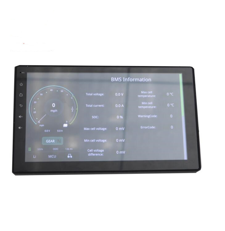 10inch LiFePO4 Battery Display Golf Cart EV LED Dashboard