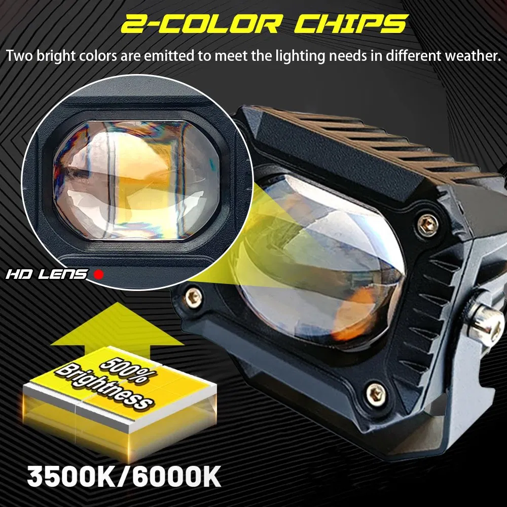 Motorcycle Fog Light Spotlight View 3