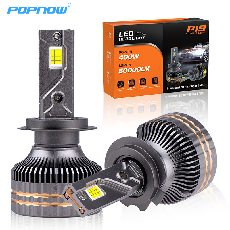 400W 50000LM H7 H4 H11 Led Headlight Canbus 6500K Super High Power 12V 9005 9006 H7 H4 H11 Universal Car Headlight