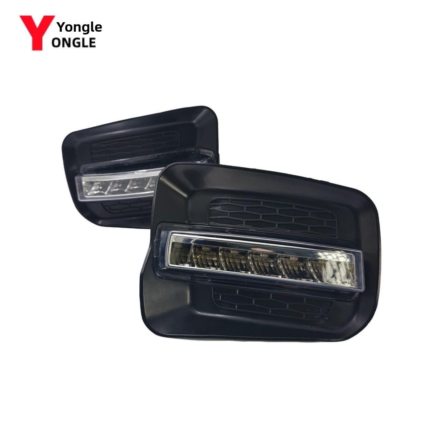 New Electric Vehicle Four-Wheel Front Bumper Grille Headlights Taillights Bumper Lights Side Lights Hood 12V 15W 5000 Lumens