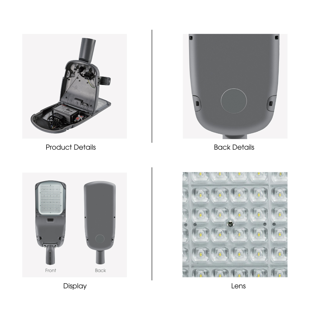 Smart EV Street Lamp Pile Car Charger Station IP67 Cat Eye Highway Street Light AC Powered LED Lighting for Road Application
