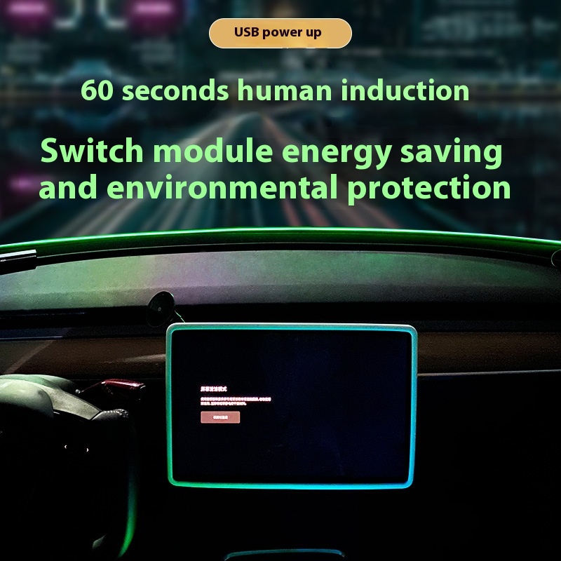2025 New Ambient Light Multi LED Strip Lighting Universal 1.5m APP Controlled Car Atmosphere Light LED for New Energy Vehicle