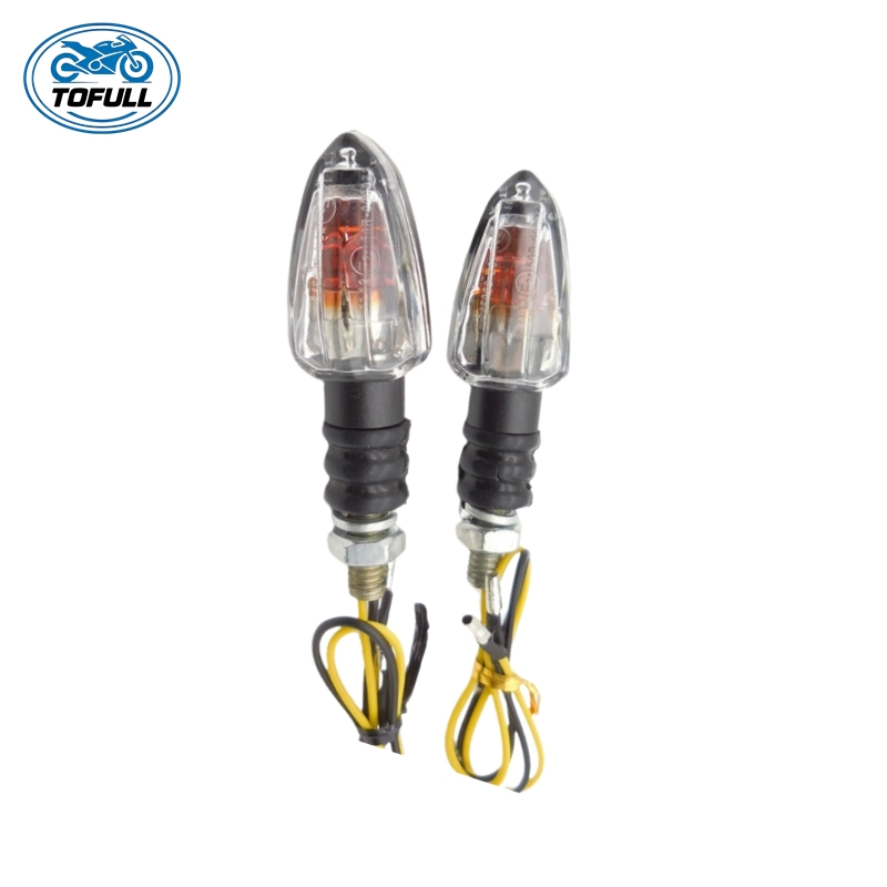Motorcycle Body Parts E Marked Dirt Bike Scooter Turn Signal Light LED Indicator