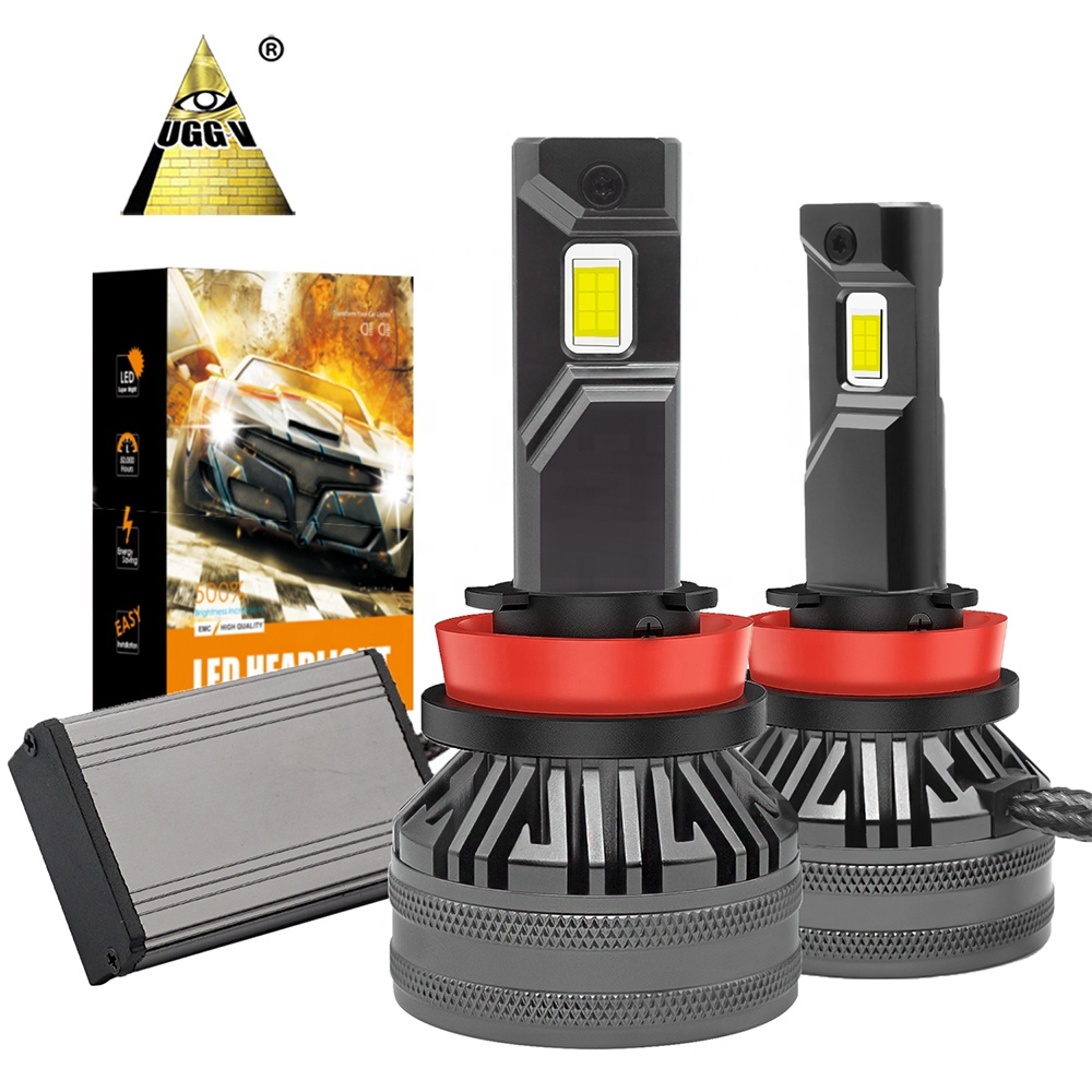12V 90 IP68 Headlight Conversion Kit with E22 LED Chip Mini Projector 6500K LED Light EV Brand New for Cars H7 300 Watt Led UGGV