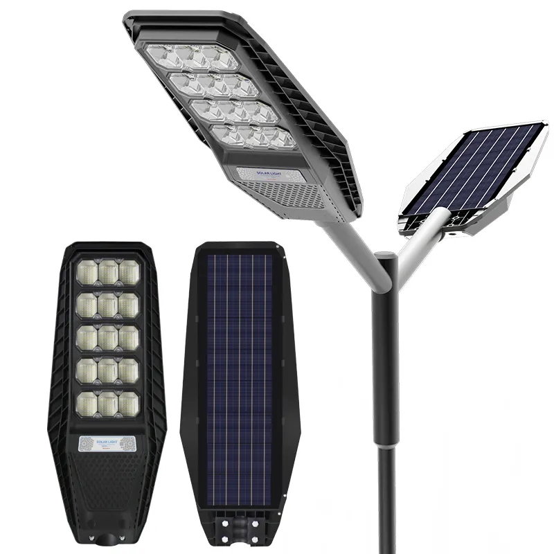 Outdoor Waterproof IP67 300W 200W 100W Solar Lamps All in One LED Solar Street Light
