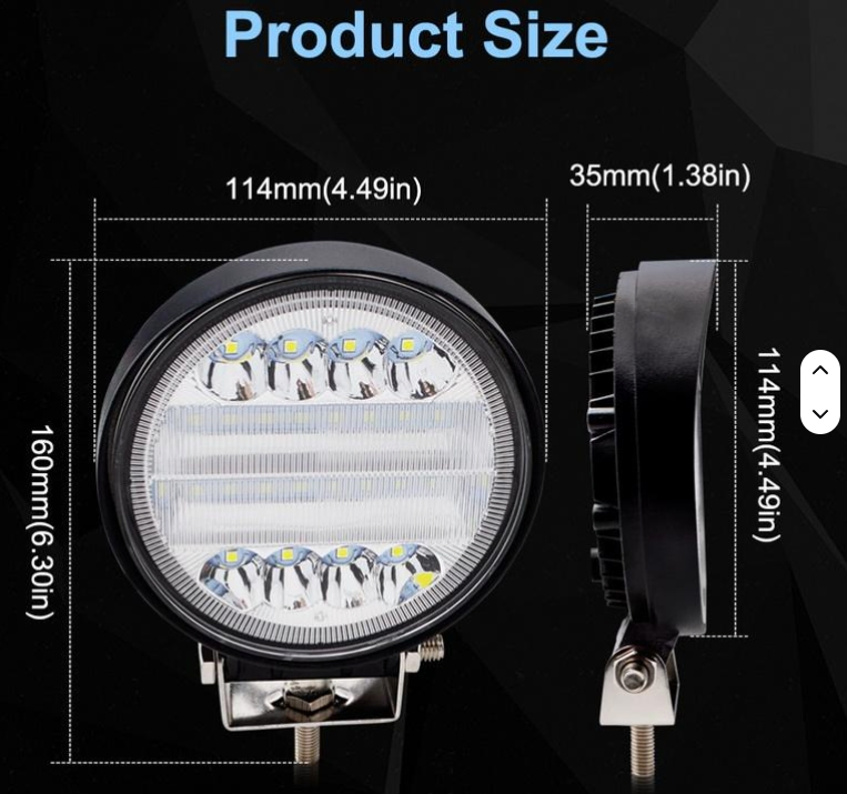 Cremallera De Focus E 4X4 Economic LED Work Light High Power 4" LED Work Light for Truck Offroad Car ATV Jeep Motorcycle Factory Price Aluminium LED Lamp