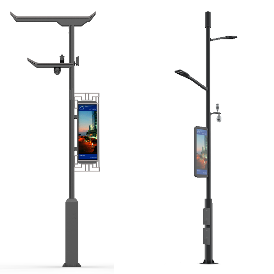 Hot Sell LED Smart Road Lighting Pole Intelligent WiFi Street Lamp EV Charging Station Street Lamp with Camera