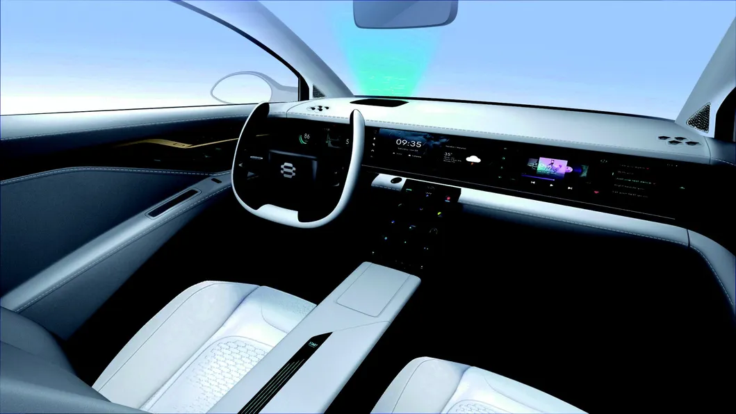 Interior Design of Art Mini Car